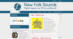 Desktop Screenshot of newfolksounds.nl